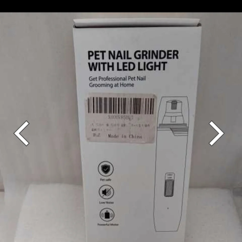 Pet Nail Grinder With LED Light